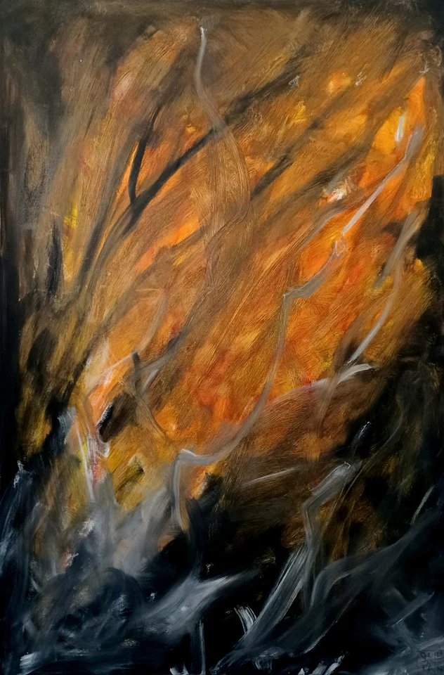 Incendio nel bosco